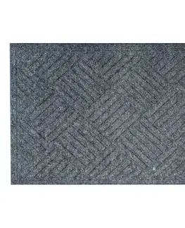 Koberce Rohož Geometric K-501-1 40x60 cm šedá