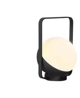 Záhradné lampy Zam E233 - LED Stmievateľná vonkajšia lampa LED/1,5W/3,7V 2600 mAh IP44 čierna E233