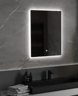 Kúpeľňové zrkadlá MEXEN - Sun zrkadlo s osvetlením 60 x 80, LED 6000K, 9807-060-080-611-00