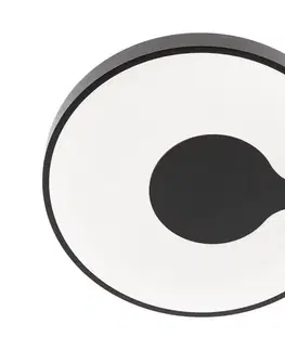 Svietidlá Redo 05-927 - LED RGBW stropné svietidlo BIGSI LED/48W/230V priemer 50 cm čierne + DO 05-927