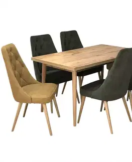 Jedálenské stoly Rozkladací stôl St-02 140/180x80cm D.Wotan