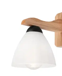 Svietidlá  Nástenné svietidlo ADRIANO 1xE27/60W/230V dub KM-1.55/DĄB