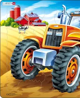 LARSEN puzzle Larsen Puzzle Puzzle Traktor Larsen US4-ZZ