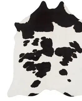 Moderné koberce Koberec Cowhide Gl-513 1,2/1,5 krémová