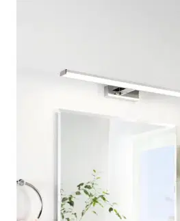 Kúpeľňové zrkadlá Eglo 79533 - LED Kúpeľňové osvetlenie zrkadla SARNOR 11W/230V 60 cm IP44 chróm 79533