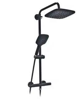 Kúpeľňové batérie KERRA KERRA - Sprchový set Vesuvio BL s termostatickou batériou 5907548114761