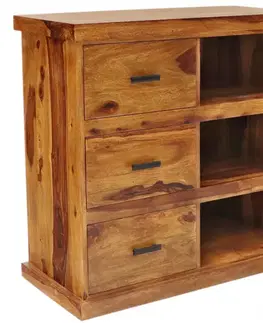 Komody Komoda Rami 90x90x45 indický masív palisander