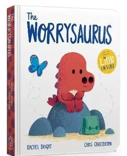 Leporelá, krabičky, puzzle knihy The Worrysaurus Board Book - Rachel Bright,Chris Chatterton