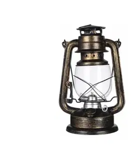Lampy BRILAGI - Petrolejová lampa LANTERN 28 cm medená PCOO28
