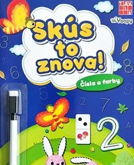 Príprava do školy, pracovné zošity Čísla a farby - Skús to znova! - Kolektív autorov