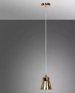 Moderné lampy do obývačky Luster Azure 5928 H06 zlatý LW1