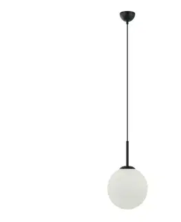 Svietidlá  PND-5578-1M-BK - Luster na lanku DEORE 1xE27/40W/230V čierna PND-5578-1M-BK