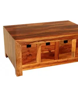 Konferenčné stolíky Konferenčný stolík 90x40x60 indický masív palisander