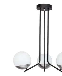 Svietidlá Jupiter 1723 - Luster na tyči SANTA 3xE14/40W/230V chróm 1723