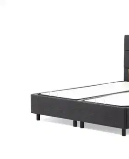 Postele Rám jednolôžkovej postele s čelom Vitalia 120 x 200 - Anthracite