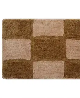 Koberčeky a rohože do kúpeľne Kúpeľňový koberček 50x80cm Taupe Bricks
