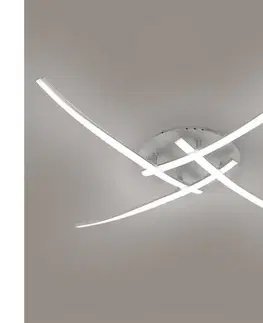 Svietidlá BRILAGI - LED stropné svietidlo STRIPES LED/32W/230V strieborné BRMX7028-4B/SN