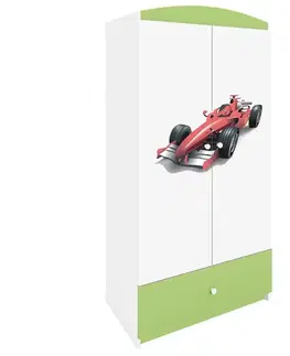 Skrine do izieb Skriňa Babydreams zelená – Formula