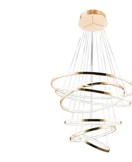 LED osvetlenie Azzardo  - LED Stmievateľný luster na lanku WHEEL 6xLED/140W/230V 