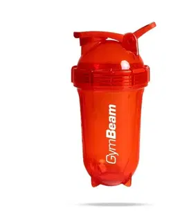 Šejkre GymBeam Šejker Tritan Clear Orange 500 ml