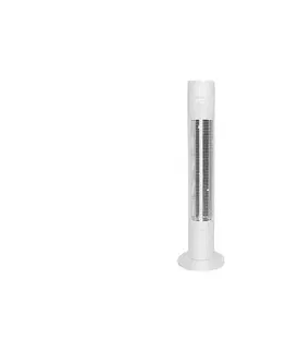Ventilátory Eurolamp Stĺpový látor 50W/230V 83 cm biela + diaľkové ovládanie 300-24552