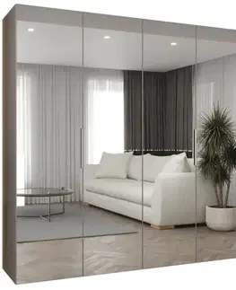 Šatníkové skrine Skriňa Marbella III 250 kašmír/kašmír