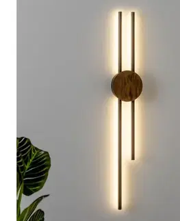 Svietidlá BRILAGI - LED nástenné svietidlo WOODY COLLINE LED/15W/230V 80 cm dub orech 8590828607397