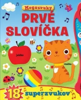 Zvukové knihy Prvé slovíčka 18 superzvukov