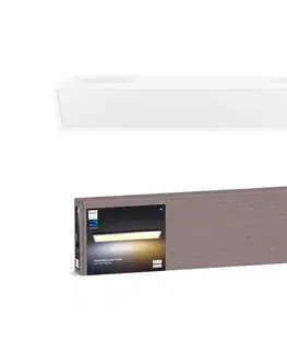 Svietidlá Philips - stmievateľné LED stropné svietidlo Hue AURELLE LED/39W/230V 120x30 cm biela 8720169328952