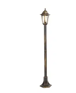 Vonkajšie svietidlá Klasická lampášová lampa starožitné zlato - New Haven