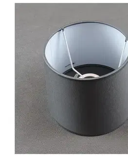 Lampy  Náhradné tienidlo k stolnej lampe LAMA E27 pr. 19 cm sivé 8465