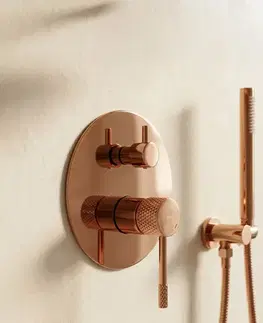 Sprchy a sprchové panely REA - Podomietková sprchová sada Venti Copper + BOX REA-P8712
