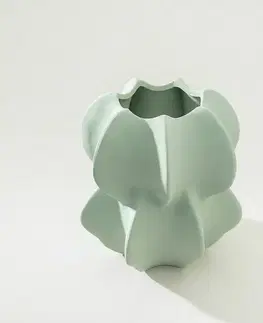 Vázy, misy Váza Petal Green 15x17 cm