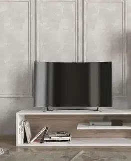 TV stolíky TEHAN TV stolík, biela/cordoba
