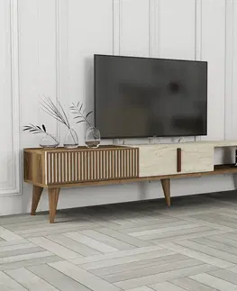 Konferenčné stolíky Televízny stolík Milan Travertine