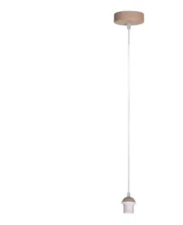 Predlžovacie káble BRILAGI - Napájací kábel PARTY 1xE27/60W/230V pr. 10 cm béžový 8590828061342
