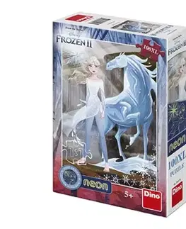 Od 100 dielikov Dino Toys Puzzle Ľadové kráľovstvo 2 100 XL neon Dino