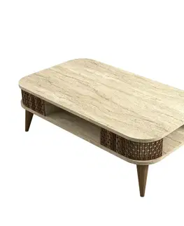 Konferenčné stolíky Konferenčný stolík Eylul Travertine