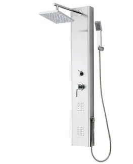 Sprchy a sprchové panely Eisl - Sprchový panel s pákovou batériou TAHITI nerezová oceľ 60035