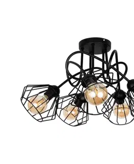 Svietidlá HEXE Prisadený luster CEED 5xE27/60W/230V 0093
