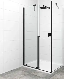 Sprchovacie kúty Sprchovací kút obdĺžnik 140x90 cm SAT Walk-In Xmotion SATBWIXM140STE90C