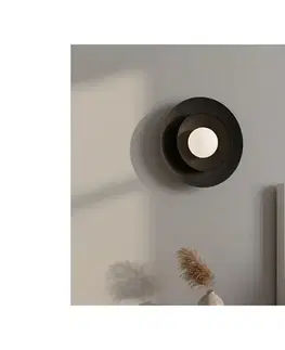 Svietidlá EMIBIG Nástenné svietidlo POPPI 1xG9/8W/230V čierne 1522/K1