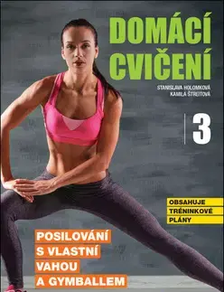 Fitness, cvičenie, kulturistika Domácí cvičení 3 - Stanislava Holomková,Kamila Štreitová