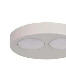 Svietidlá  Stropné svietidlo BROS 2xGX53/12W/230V béžová 40837