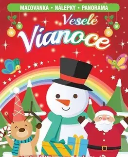 Nalepovačky, vystrihovačky, skladačky Veselé Vianoce