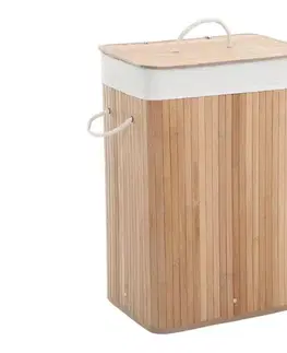Svietidlá Hnedý kôš na bielizeň GUS LCB10Y