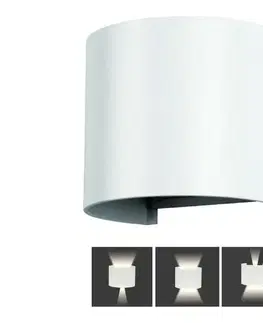 Svietidlá  LED Vonkajšie nástenné svietidlo LED/6W/230V 4000K IP65 biela 217091