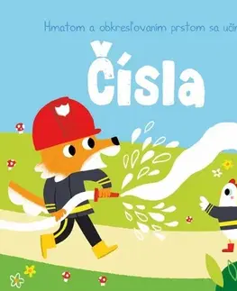 Leporelá, krabičky, puzzle knihy Hmatom a obkresľovaním prstom sa učíme Čísla