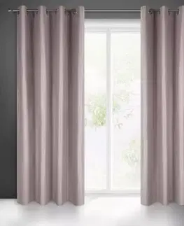 Závesy do spálne Záves AGGIE 140X250 na priechodkách 362171