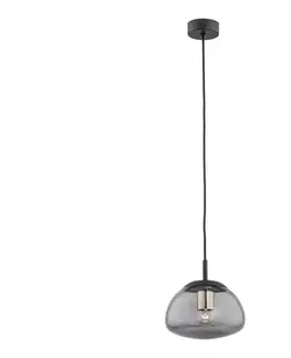 Svietidlá Argon 4333 - Luster na lanku TRINI 1xE27/15W/230V pr. 20 cm čierna 4333